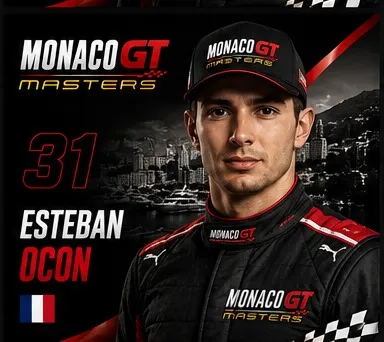 Esteban Ocon au Monaco GT Masters