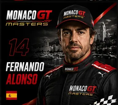 Fernando Alonso au Monaco GT Masters