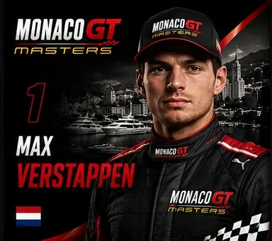 Max Verstappen au Monaco GT Masters