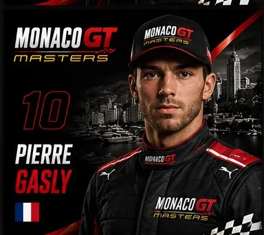 Pierre Gasly au Monaco GT Masters